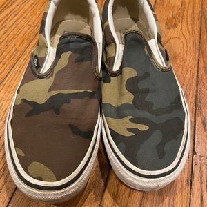 Unisex Camo Vans